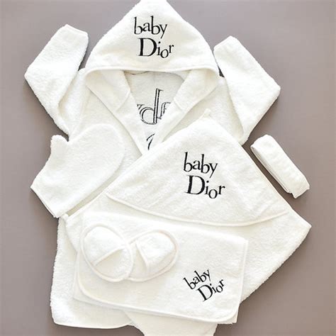 doudoune baby dior|baby Dior bathrobe.